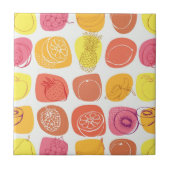 Fruchtmuster Fliese (Vorderseite)