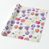 Fruchtmuster Geschenkpapier (Ungerollt)