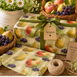 Fruchtmuster-Geschenkverpackungspapierrolle Geschenkpapier