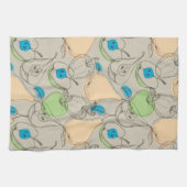 Fruchtmuster Geschirrtuch (Horizontal)