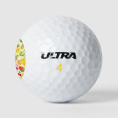 Fruchtmuster Golfball (Logo)