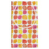 Fruchtmuster Kleine Geschenktüte (Rückseite)