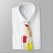 Fruchtmuster Krawatte (Gebunden)