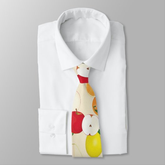Fruchtmuster Krawatte (Gebunden)