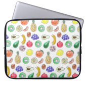 Fruchtmuster Laptopschutzhülle (Vorderseite)