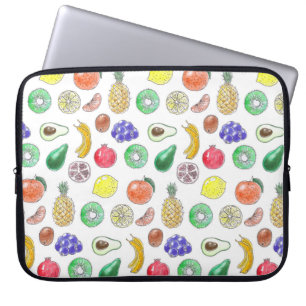 Fruchtmuster Laptopschutzhülle