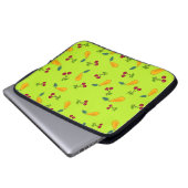Fruchtmuster Laptopschutzhülle (Vorne Knopf)