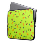 Fruchtmuster Laptopschutzhülle (Vorderseite Links)