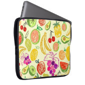Fruchtmuster Laptopschutzhülle (Vorne Rechts)