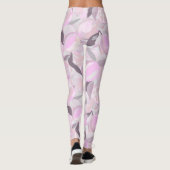 Fruchtmuster | Lebendige Zitrusfrüchte Leggings (Rückseite)