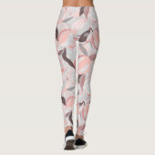 Fruchtmuster | Lebendige Zitrusfrüchte Leggings (Rückseite)