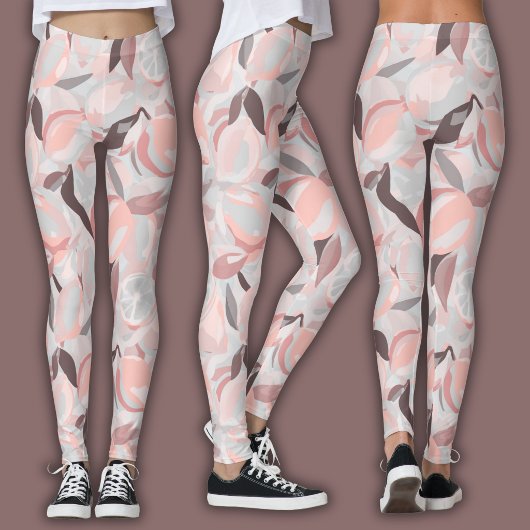 Fruchtmuster | Lebendige Zitrusfrüchte Leggings
