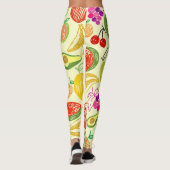 Fruchtmuster Leggings (Rückseite)