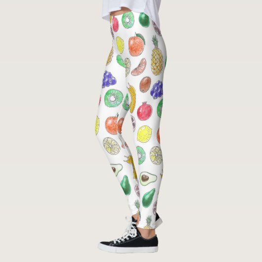 Fruchtmuster Leggings (Links)