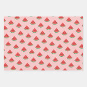 Fruchtmuster Lemon Berry Melon Wrapping Paper Geschenkpapier Set (Vorderseite 2)