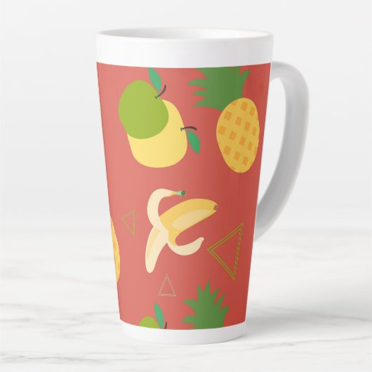 Fruchtmuster Milchtasse (Rechte Ecke)