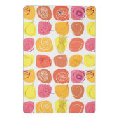 Fruchtmuster Mini Klemmbrett (Rückseite)