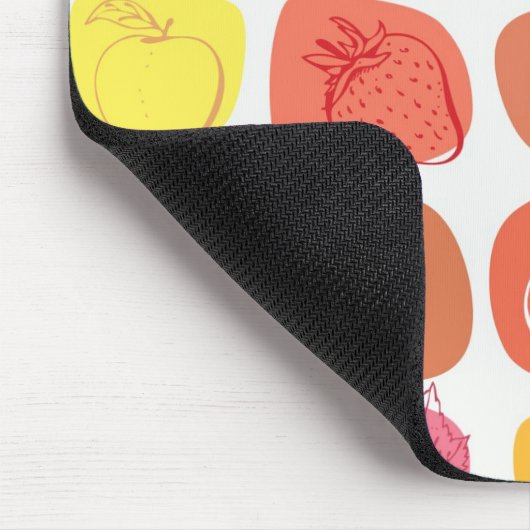 Fruchtmuster Mousepad (Ecke)