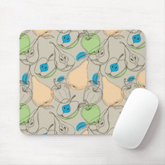Fruchtmuster Mousepad (Mit Mouse)