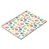 Fruchtmuster Notizblock (Linke Seite)