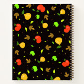 Fruchtmuster Notizblock (Rückseite)