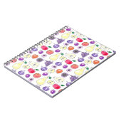 Fruchtmuster Notizblock (Linke Seite)