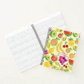 Fruchtmuster Notizblock (Innenseite)