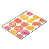 Fruchtmuster Notizblock (Linke Seite)