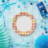 Fruchtmuster Pappteller (Party)