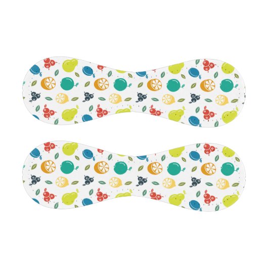 Fruchtmuster, Pflaume, Orange, Zitrone, Birne, Apf Baseball (Paneele)