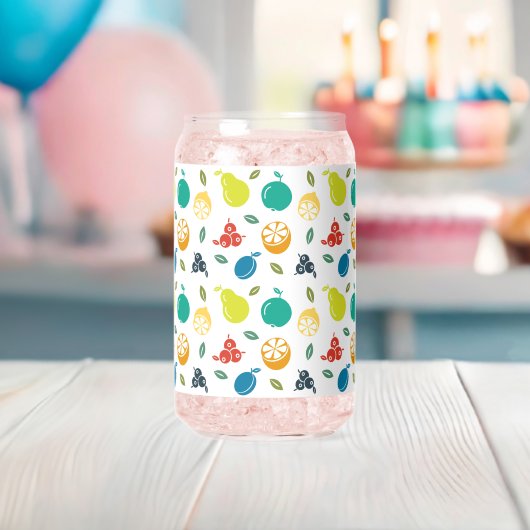 Fruchtmuster, Pflaume, Orange, Zitrone, Birne, Apf Dosenglas (Insitu (Baby Party))