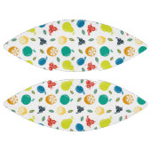 Fruchtmuster, Pflaume, Orange, Zitrone, Birne, Apf Football (Paneele)