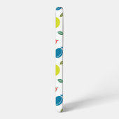 Fruchtmuster, Pflaume, Orange, Zitrone, Birne, Apf Samsung Galaxy Hülle (Linke Seite)