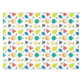 Fruchtmuster, Pflaume, Orange, Zitrone, Birne, Apf Tischdecke (Vorderseite (Horizontal))