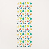 Fruchtmuster, Pflaume, Orange, Zitrone, Birne, Apf Yogamatte (Vorderseite)