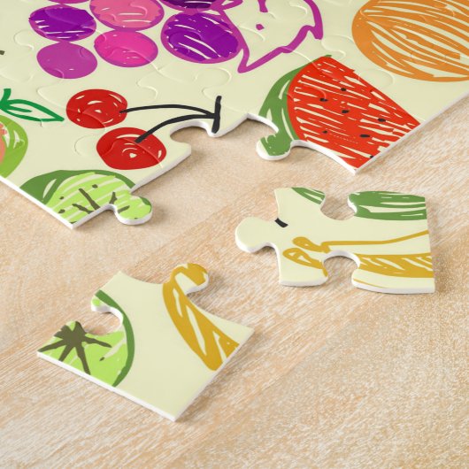 Fruchtmuster Puzzle (Seite)