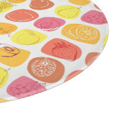 Fruchtmuster Schneidebrett (Ecke)