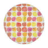 Fruchtmuster Schneidebrett (Vorderseite)