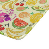 Fruchtmuster Schneidebrett (Ecke)