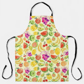 Fruchtmuster Schürze (Vorderseite)