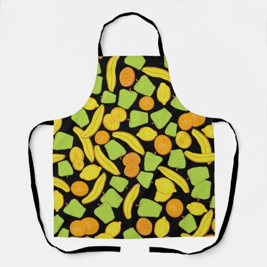 Fruchtmuster Schürze (Vorderseite)