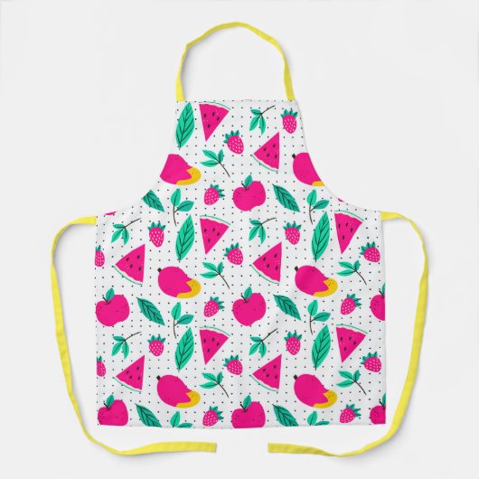 Fruchtmuster-Schürze Schürze (Vorderseite)
