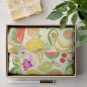 Fruchtmuster Seidenpapier (Geschenk)
