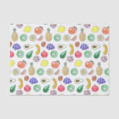 Fruchtmuster Seidenpapier (Vorderseite)