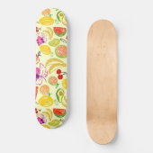 Fruchtmuster Skateboard (Vorderseite)
