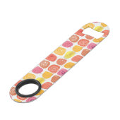 Fruchtmuster Speedflaschenöffner (Vorderseite Schrägansicht)