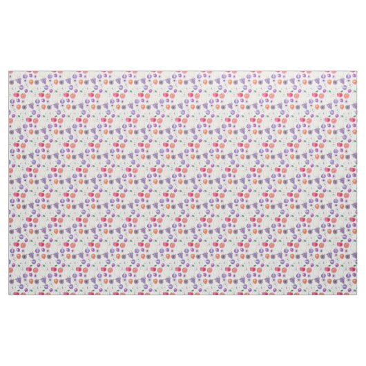 Fruchtmuster Stoff (Fat Quarter (45,7 x 55,9 cm))