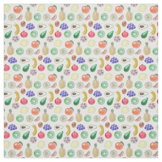 Fruchtmuster Stoff (Muster)