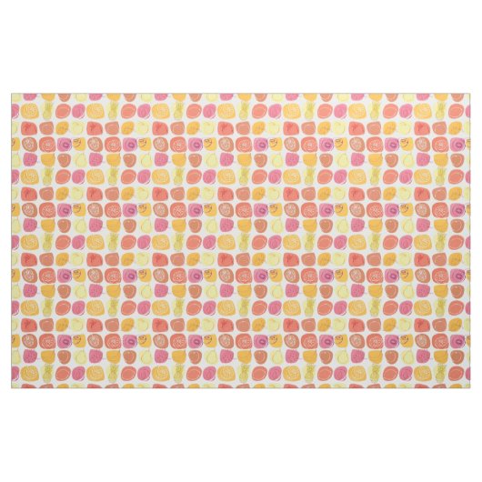 Fruchtmuster Stoff (Fat Quarter (45,7 x 55,9 cm))