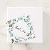 Fruchtmuster Summerline Zeichn Vielen Dank Geschenkanhänger (Beispiel)